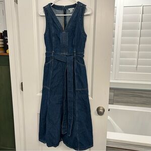 Sundance Denim Sleeveless Poppy Dress